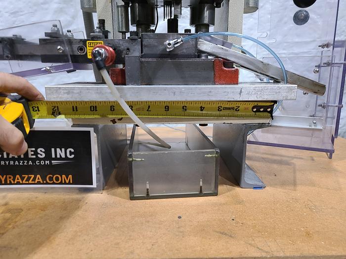 Used Nuova Gamma Crimping Press for Electronic Wire Assembly Termination