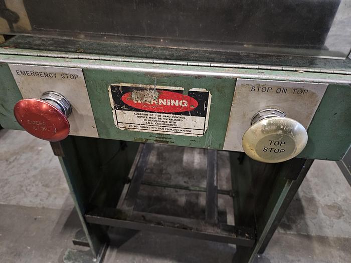 Used 15 Ton Rousselle Punch Press Air Clutch Air Brake 2" Stroke Variable Speed Control