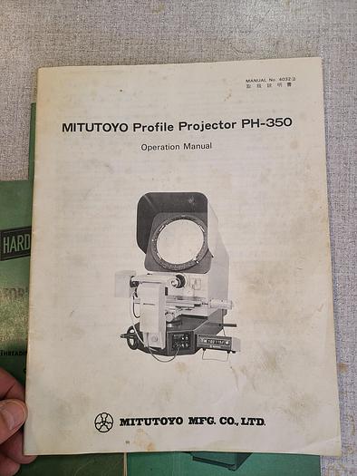 Used Mitutoyo PH 350 Optical Comparator 14 Inch