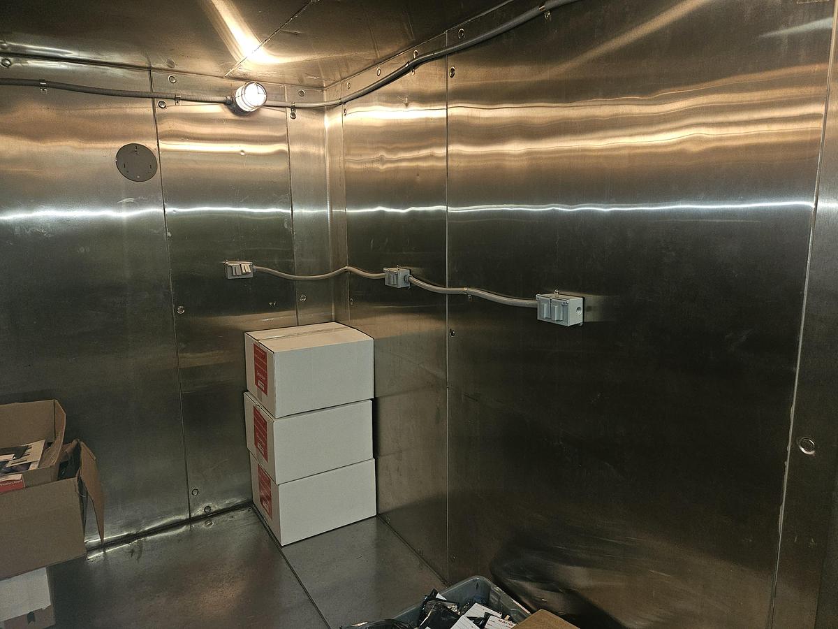 Used Bally Walk-In Environmental Test Chamber with Temperature & Humidity Control 126"x96"x90"H