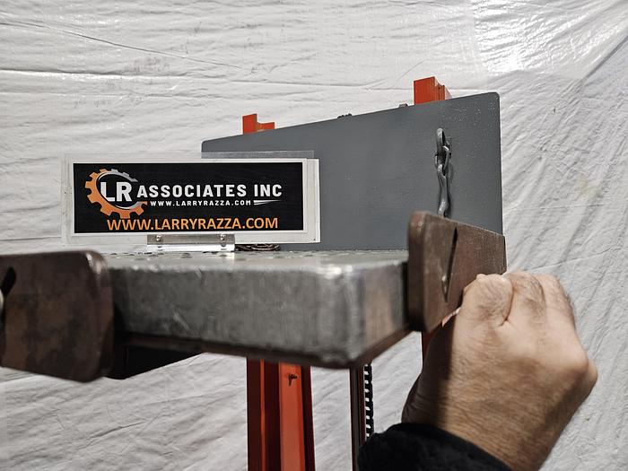 Used Beech Presto Electric Lift Truck with Roller Table Slide Heavy Items 70 inch max height 12 volt with charger