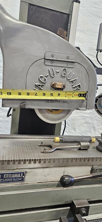 Used MITSUI HIGH-TEC MSG-205MH 6" × 18" PRECISION SURFACE GRINDER – FAGOR 2-AXIS DRO – WALKER CERAMAX MAGNETIC CHUCK – PRECISION SINE VISE – EXTRA WHEELS, HUBS & TOOLING – 220V 3 PHASE – TESTED & RUNNING