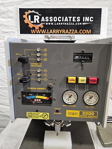 Used EFD 2200 Fusion Welder weld to brass steel gold silver copper FAST!