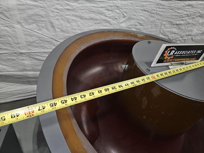 Used Sweco 10 Cubic Ft. Vibratory Finishing Machine Automatically Finish Metal or Plastic... Pristine!!