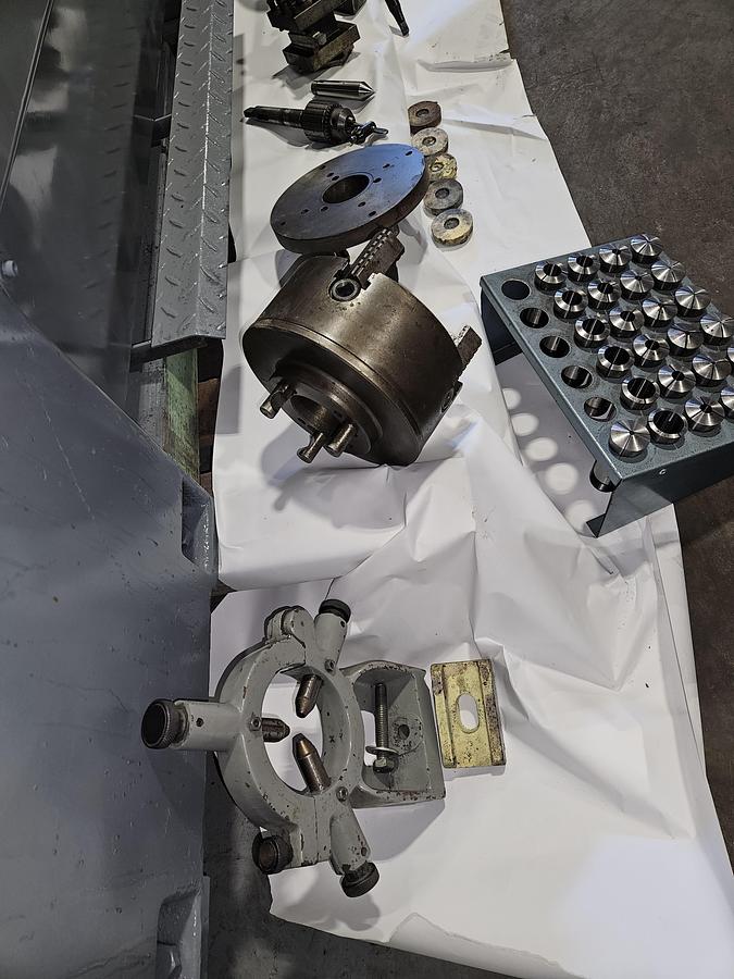 Used SHARP 1340E ENGINE LATHE – 13" x 40" – EXTENSIVE TOOLING – EXCELLENT CONDITION!!