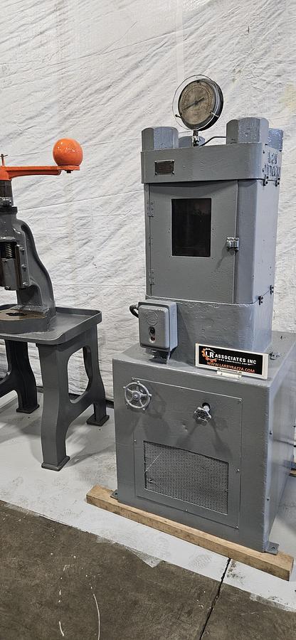 Used CLIFTON 500 TON HYDRAULIC HOBBING PRESS – COINING – EMBOSSING – DEEP DRAWING – TOOL & DIE – 220V 3 PHASE