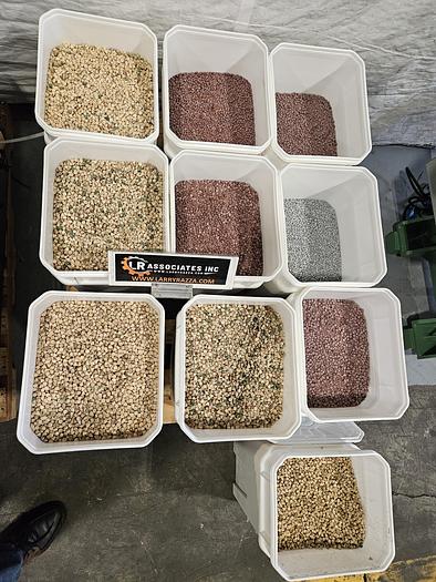 Used Vibratory Finishing Tumbling Media Stones One Lot Price!!