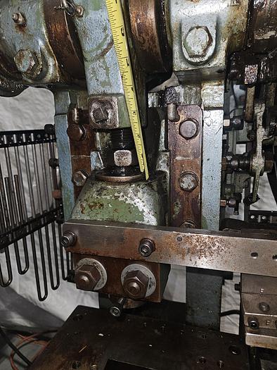 Used 5 Ton Perkins Punch Press Air Clutch & Air Brake Palm Buttons anti-tiedown VFD Stamping Press