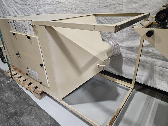 Used Empire Automatic Inline Conveyer Sand Blasting Machine Complete System Model # IL 885