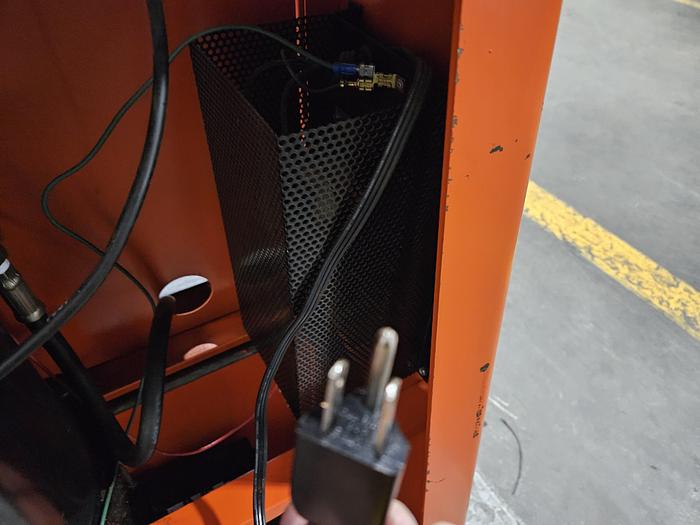 Used Presto BT8127-MOD Electric Lift Truck 126 inch high lifting 200 Lbs. Manual Drive