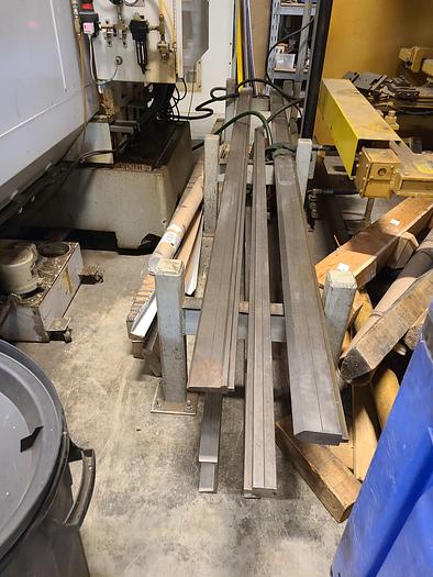 Used Standard Metal Brake Model AB 200 with Back Gauge  Serial Number F100321291