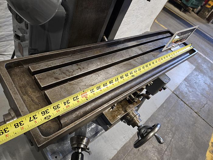 Used Van Norman No. 12 Milling Machine with Power Feed & Rotating Vise 220V 3PH