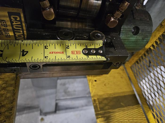 Used 3 Ton Perkins Punch Press, Air Clutch & Air Brake, with Palm Buttons