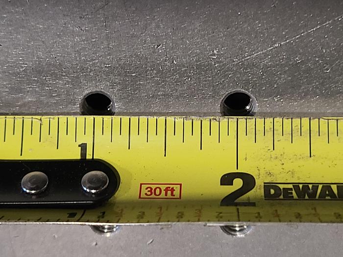 Used Newport RS2000 Sealed Hole Table Top with Tuned Damping and Legs