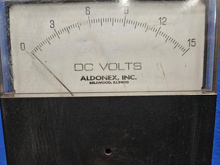 Used 3000 AMP 12 Volt Aldonex Ultimatic DC Power Supply Plating Rectifier Triple Tap Air Cooled Low Ripple