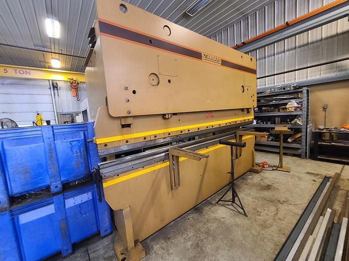 Used Standard Metal Brake Model AB 200 with Back Gauge  Serial Number F100321291