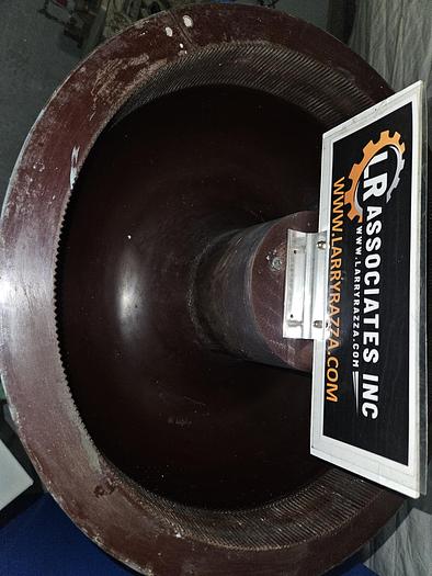 Used Vibratory Finisher Machine Tumbler 1.2 Cubic Foot 110V