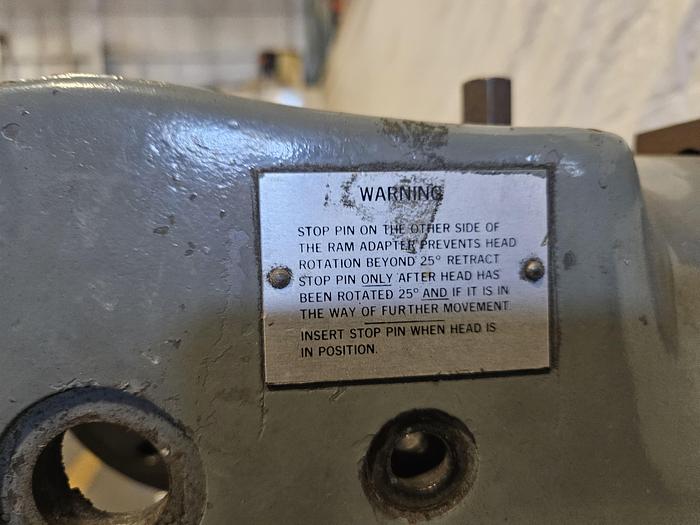 Used Bridgeport Mill 9" x 42" BODY ONLY (NO MILLING HEAD)