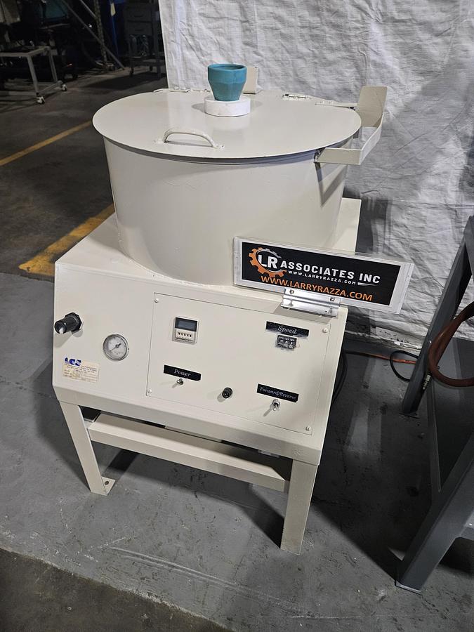 Refurbished 12" Spin Casting Machine for Lead Fishing Lures takes 9" or 12" Rubber Molds