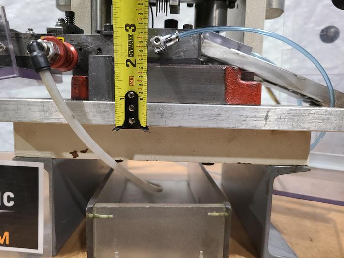 Used Nuova Gamma Crimping Press for Electronic Wire Assembly Termination