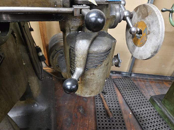 Used Bridgeport Milling Machine 36 inch Table Vise & Power Feed