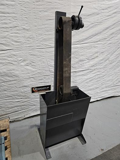 Used Somaca Sommer & Maca Belt Sander Sanding Machine 4" x 120" belt Wet or Dry Refurbished!!