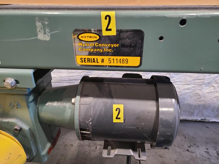 Used 11 Foot x 18 Inch Motorized Belt Conveyor