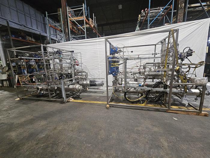 Used VOBIS DMSO Solution Fractional Distillation System 25 kg/h Built in 2020 in Pristine Condition!