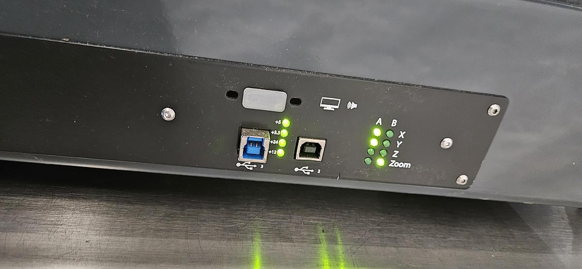 Used MAGELLAN V200 VIDEO MEASURING SYSTEM – 3-AXIS OPTICAL INSPECTION – VIDEO-WORKSHOP SOFTWARE – ORIGINAL DELL ALL-IN-ONE COMPUTER – MOTORIZED ZOOM – COMPLETE SYSTEM – TESTED & WORKING