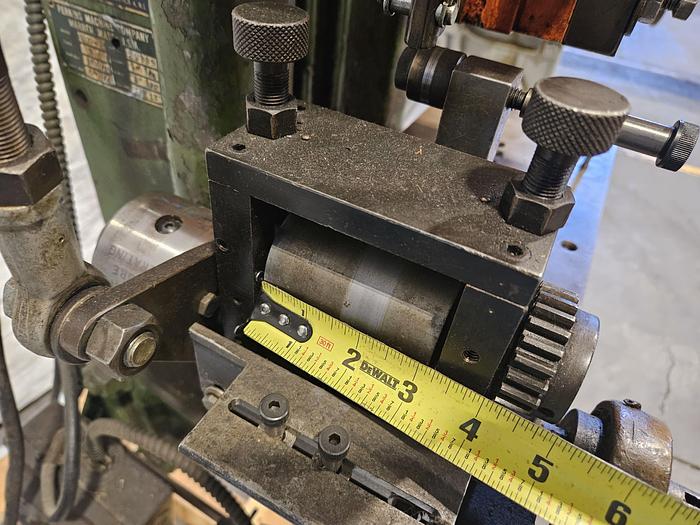 Used Perkins 9 Ton Punch Press  Stamping Crimping Steel Brass