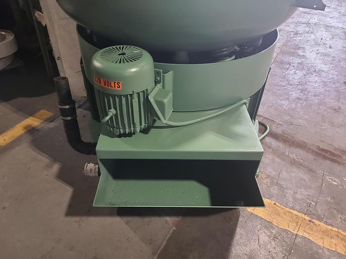 Used Roto-Finish Spiratron 4 Cubic Foot Vibratory Finishing Machine with Automatic Parts Seperator