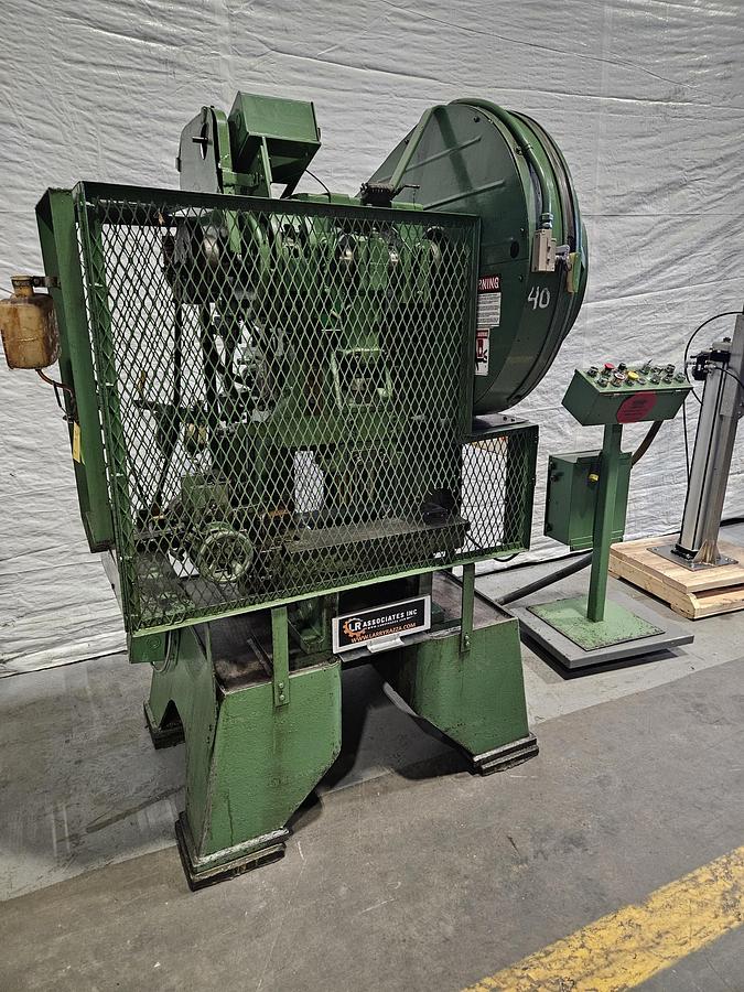 Used Perkins 20 Ton Punch Press with Enclosure High Speed Stamping Press