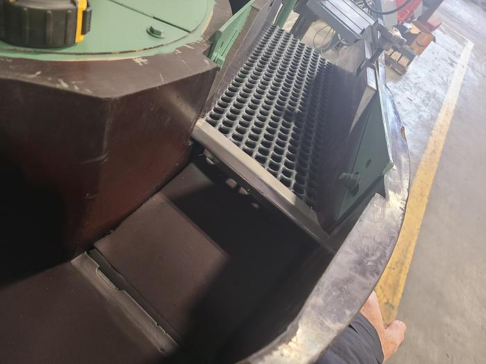 Used Roto-Finish Spiratron 4 Cubic Foot Vibratory Finishing Machine with Automatic Parts Seperator