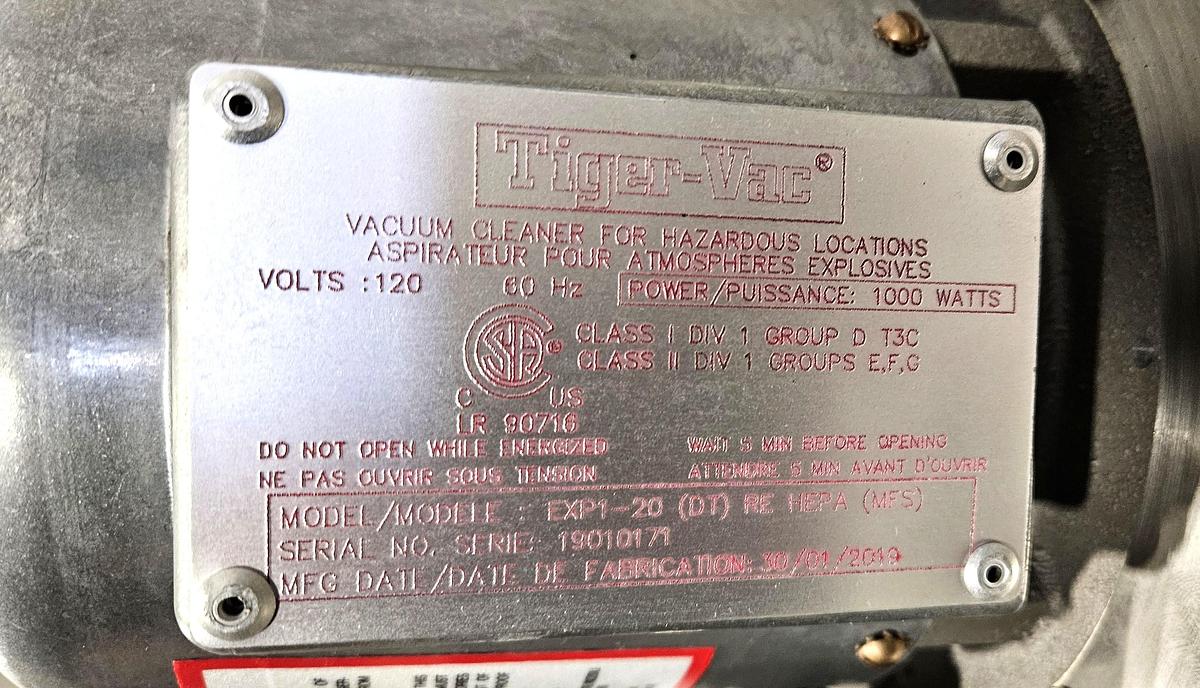 Used 2019 Tiger-Vac EXP1-20 (DT) RE HEP