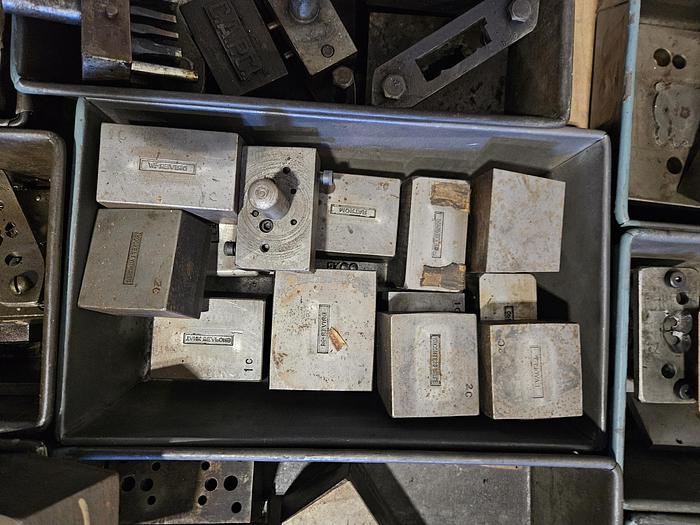 Used Military Insignia Tooling for making Medals Rank Designations Hundreds of Styles for punch press