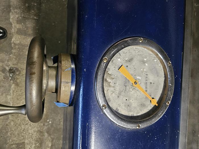 Used Premier Rotary Metal Shaver Machine by Sta-Hi Corp Skim Skive Metal Surface Metal Planer Miller