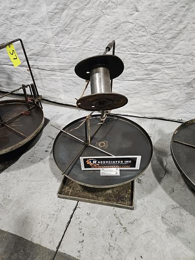 Used 24 inch Stock Reel Metal Material Strip Wire Payoff Stamping Machine Feed