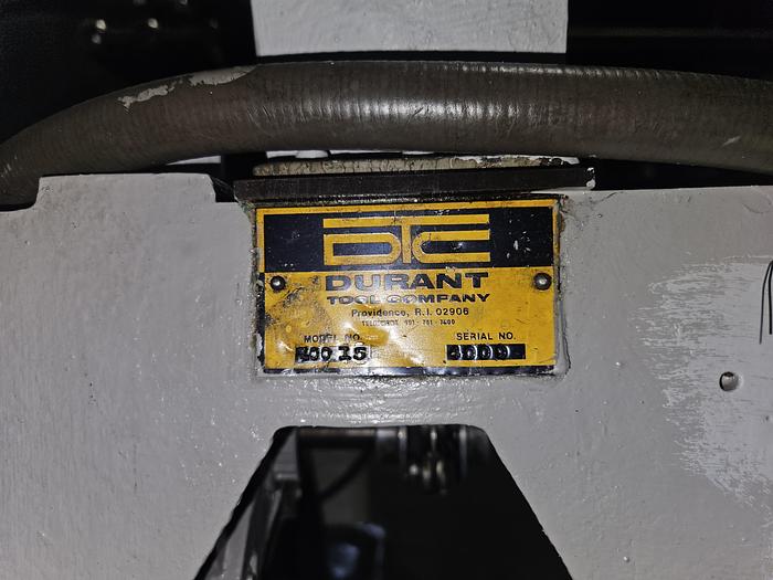 Used Durant Scrap Metal Stock Chopper Recycle Brass Copper Steel Max Thickness 18 Gauge