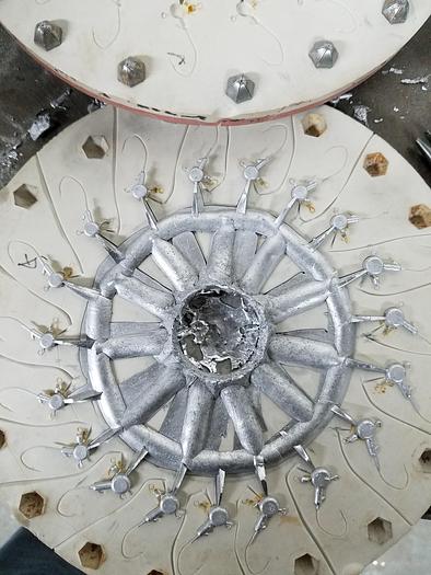 Used Contenti 12" Rubber Mold Vulcanizer Make Spin Cast Molds Fishing Tackle