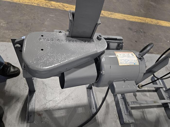 Used 3" Metal Scrap Chopper soft steel Brass Copper Aluminum Recycle Flat Stock & Wire