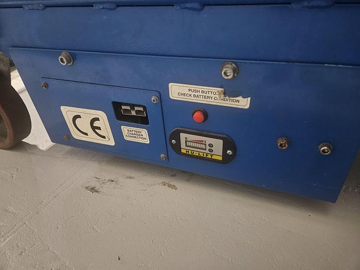 Used West Bend 1100 Lb. Electric Lift Truck Cart 67 inch lift height Tool Change Lifter