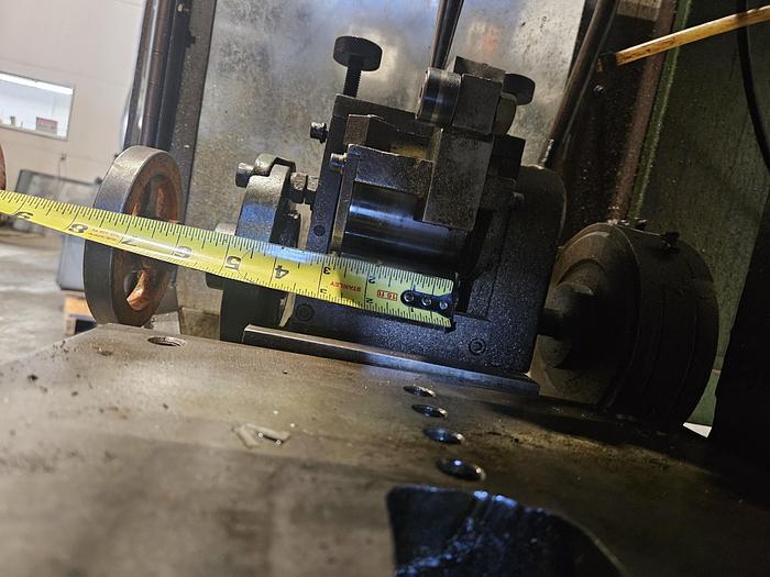 Used 15 Ton Rousselle Punch Press Air Clutch Air Brake 2" Stroke Variable Speed Control