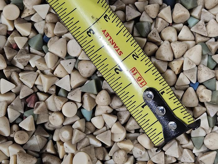 Used Vibratory Finishing Tumbling Media Stones One Lot Price!!