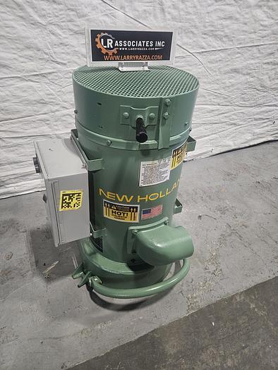 Refurbished New Holland Refurbished K-24 12" Spin Dryer 480V with Electric Heat and NEW Polypro Basket!!