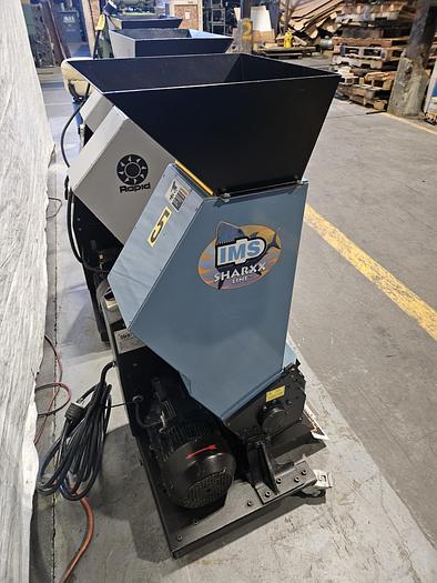 Used Rapid Model 150-21 Plastic Grinder Granulator 6 x 8 inch Throat 3 HP 220V 3Phase Many in stock!!