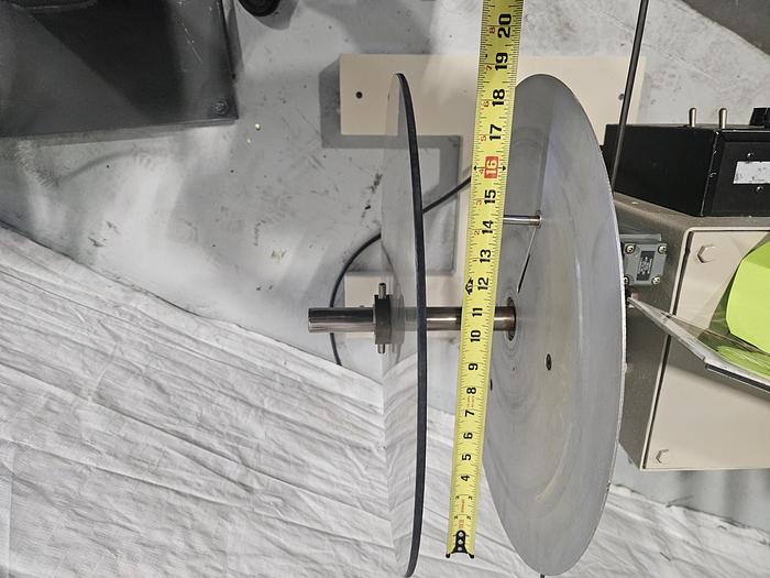 Used Motorized Stock Reel Material Payoff Feed Automatically Feeds Metal Stock To Press