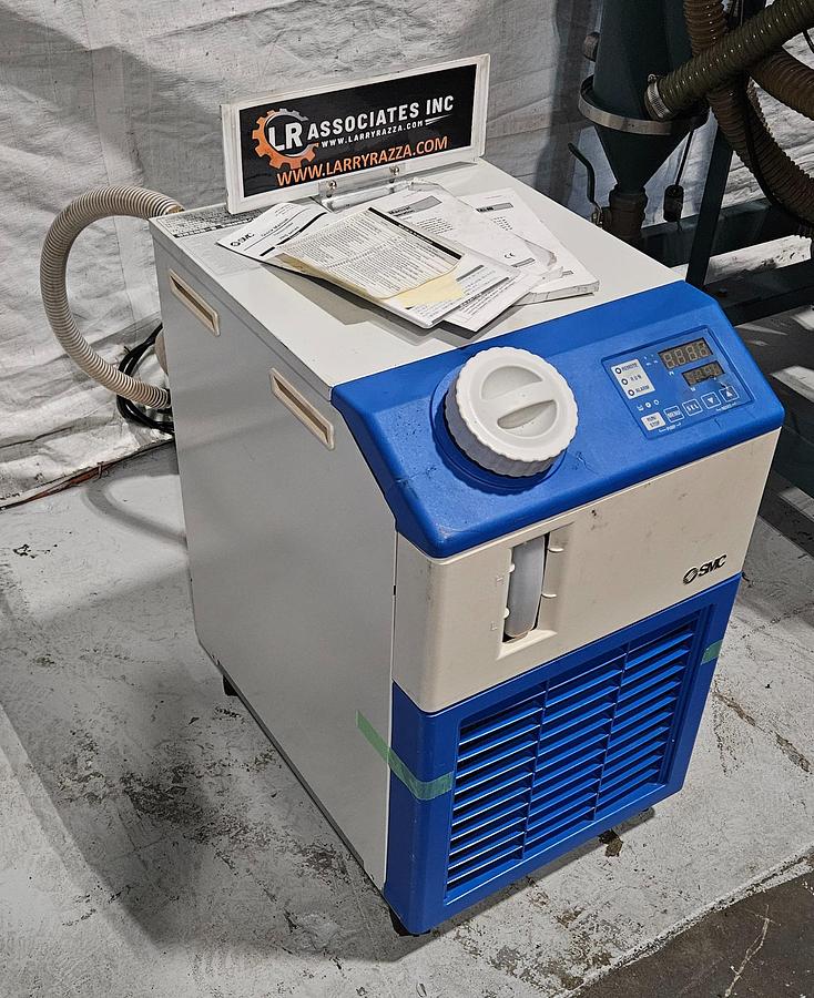 Used SMC HRS024-AF-20-BT THERMO CHILLER – 2.5 kW COOLING CAPACITY – 208-230V SINGLE PHASE – 2019 – MADE IN JAPAN – TESTED