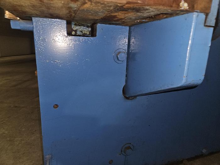 Used Clumbia 406PSG Power Shear Cuts 1/4" Mild Steel 92" Blade Length with Back Gauge