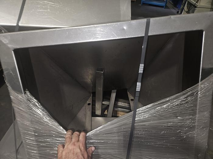 Used Stainless Steel Conveyors 10 Ft long x 10" wide 220v 3 Phase 