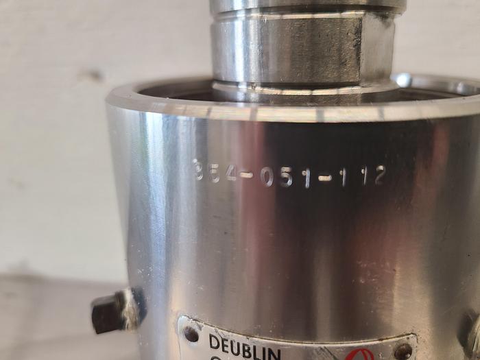 Used Deublin Rotary Union Air Coupling Rotating Air Coupler 354-051-112